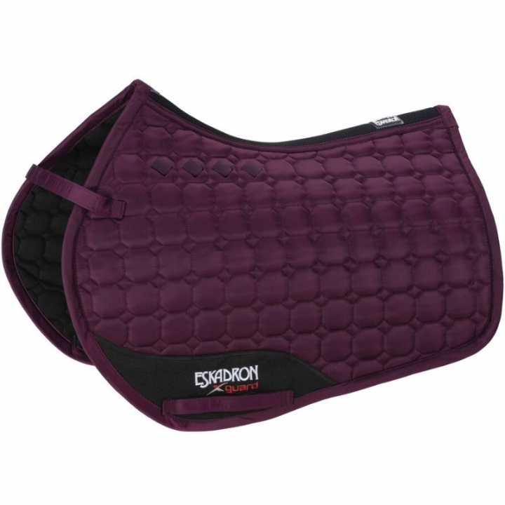 Tapis de selle Glossy Compact Bordeaux dans le groupe Équipement cheval / Tapis de selle / Tapis de selle mixte & Tapis de selle de saut chez Equinest (22200044WN_r)
