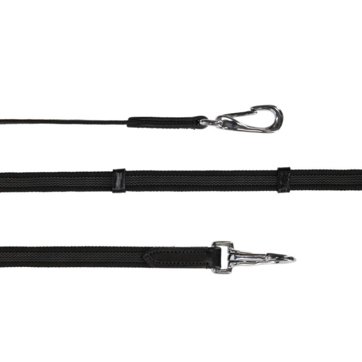 Rênes Anti-Slip Fjara Icelandic Noir dans le groupe Équipement cheval / Cheval Islandais chez Equinest (2265ZW4BA)