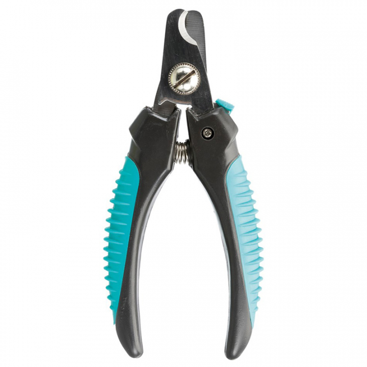 Ciseaux De Luxe 12,5 cm Turquoise/Noir dans le groupe Chien / Pharmacie canine chez Equinest (2367TUBA)