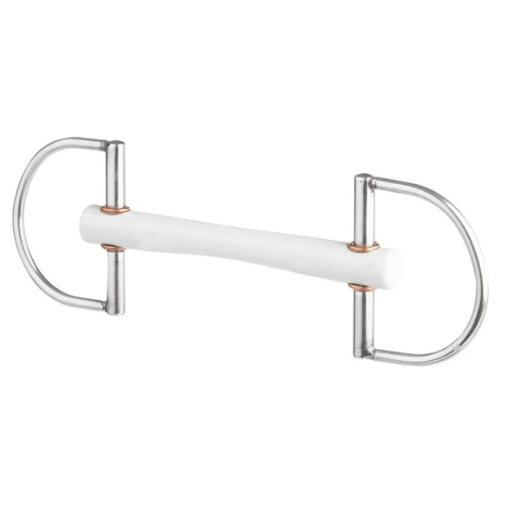 Mors à anneaux en D Comfort Thin dans le groupe Équipement cheval / Mors / Mors de filet chez Equinest (2403D1028010_r)