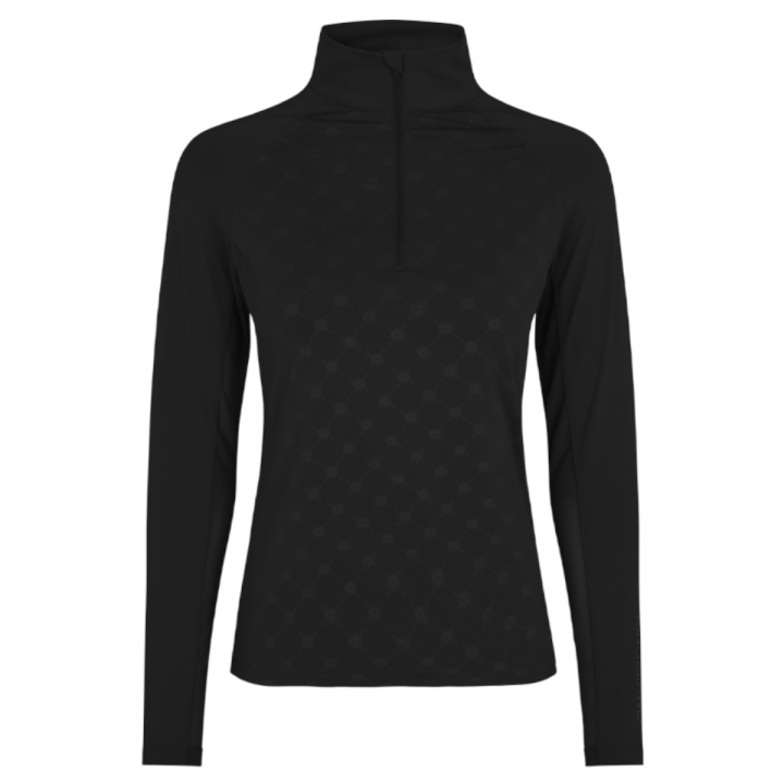 Pull fonctionnel KLHavanna 1/2 Zip Black M dans le groupe Vêtements d'équitation / Pulls chez Equinest (2410206528BA)