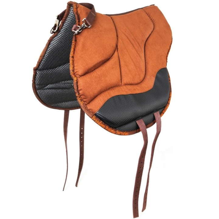 Tapis de monte à cru Dardo SPS Marron dans le groupe Équipement cheval / Selles & Tapis de monte à cru chez Equinest (2700401718BR_r)