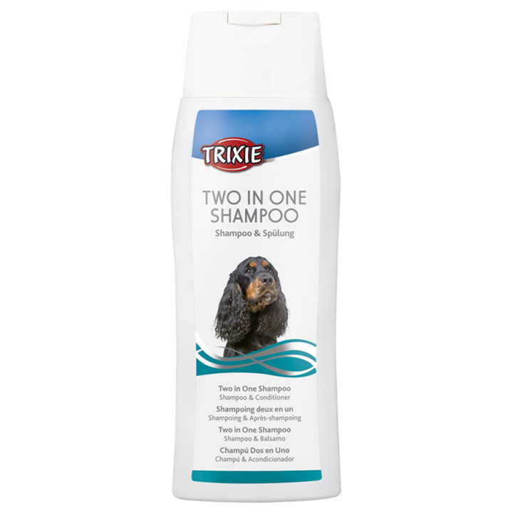 Shampoing et après-shampoing 2-en-1 pour chien 250ml dans le groupe Chien / Shampooing pour chien & Bain pour chien chez Equinest (29197-250)