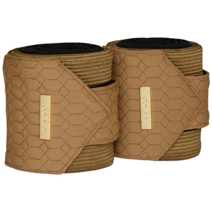 Bandages FIR-Tech Grand 2-pack Beige dans le groupe Équipement cheval / Protections des Membres / Bandages chez Equinest (30026001809BE)