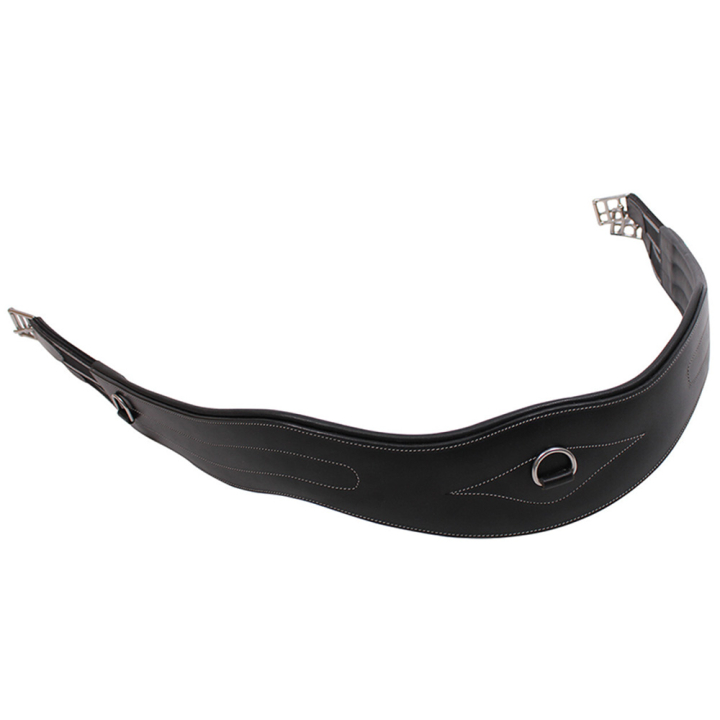 Sangle anatomique Luxury Stitching Noir dans le groupe Équipement cheval / Sangles bavette / Sangles tout usage chez Equinest (3021ZW115BA_r)