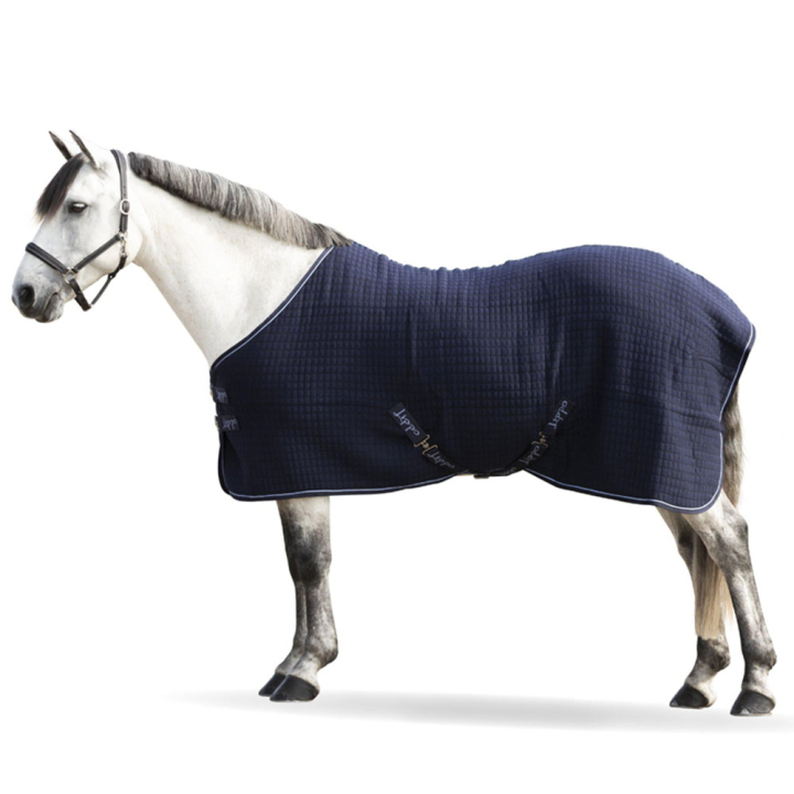 Couverture de sudation Cooler Bleu Marine dans le groupe Couvertures cheval / Couvertures rafraîchissantes chez Equinest (308521nan_r)