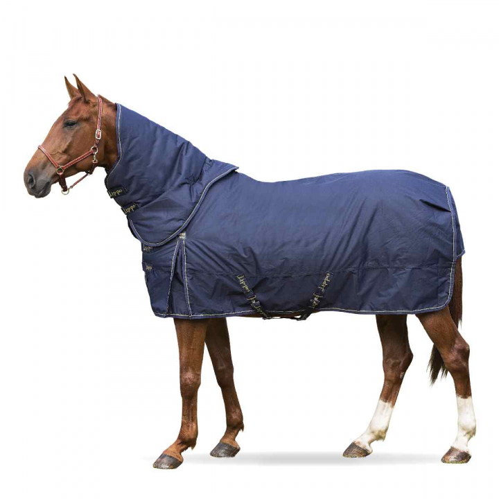 Couverture imperméable Basic Plus 50g Bleu marine dans le groupe Couvertures cheval / Couvertures d'extérieur / Couvertures imperméables cheval chez Equinest (310121Ma_r)