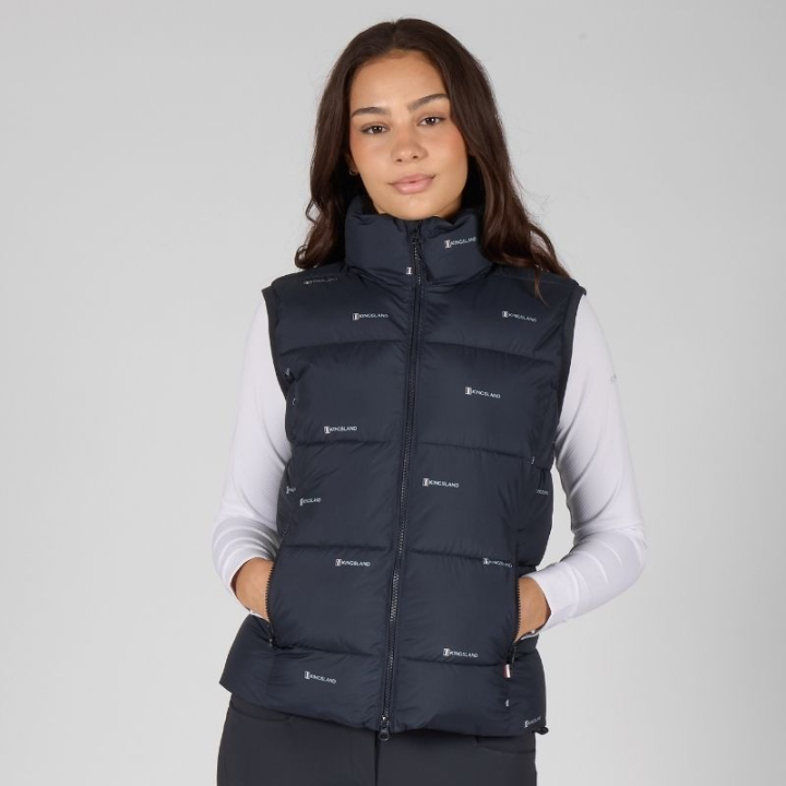 Gilet d'équitation Classic Insulated Bleu Marine dans le groupe Vêtements d'équitation / Gilets chez Equinest (3116960201011NA_r)
