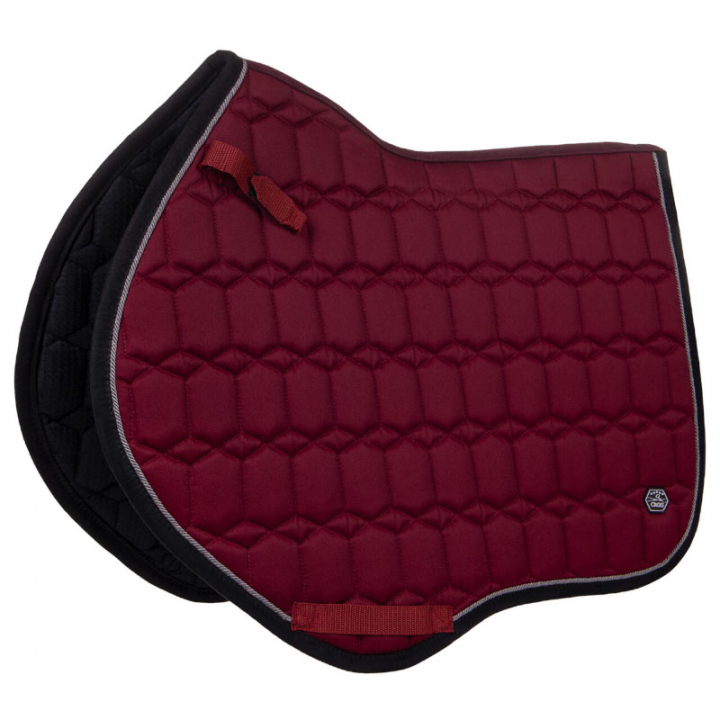 Tapis de selle polyvalent Eldorado rouge vin dans le groupe Équipement cheval / Tapis de selle / Tapis polyvalents & Tapis de selle de saut d'obstacles chez Equinest (3116RE)