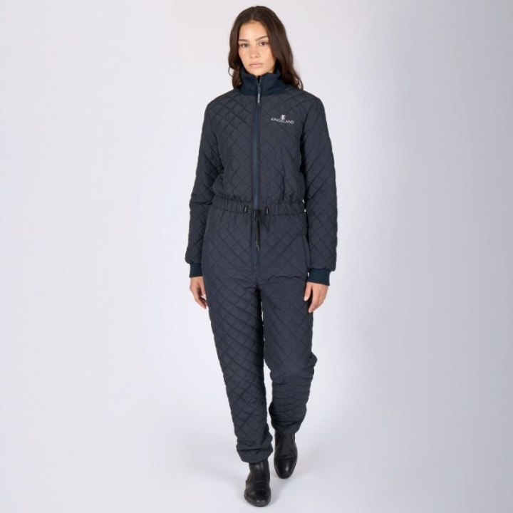 Combinaison Classic Quilted Onepiece Bleu Marine dans le groupe Vêtements d'équitation / Combinaisons d'équitation chez Equinest (3117160201011NA_r)
