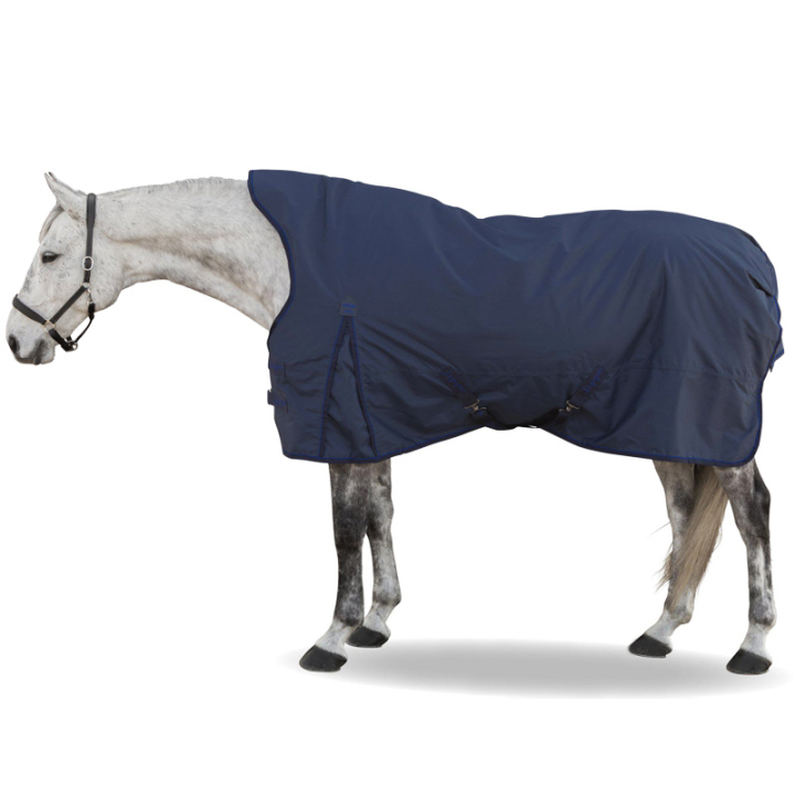 Couverture d'hiver Basic Halvhals 600D 200g Bleu Marine dans le groupe Couvertures cheval / Couvertures d'extérieur / Couvertures d'hiver chez Equinest (311721NA_r)
