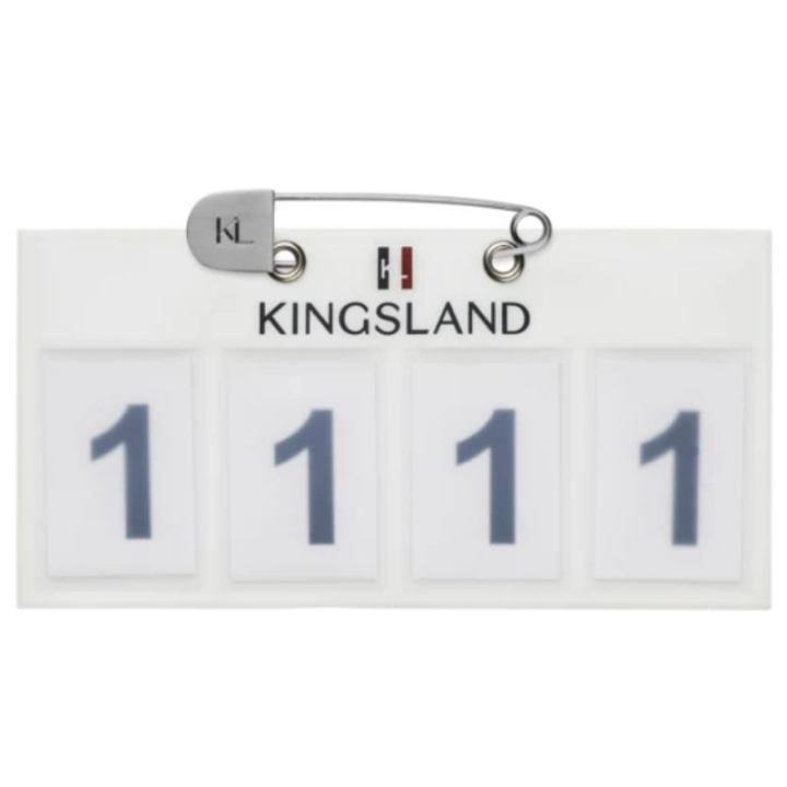 Dossard Classic 4-Pocket 2-pack Blanc dans le groupe Équipement cheval / Accessoires / Numéros de départ chez Equinest (3120160001001WH)