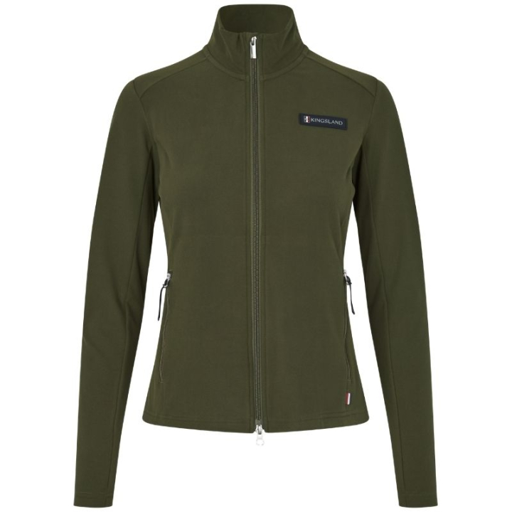 Veste polaire Classic Polar Vert dans le groupe Vêtements d'équitation / Manteaux & Vestes / Vestes d'équitation chez Equinest (3152587871011GN_r)