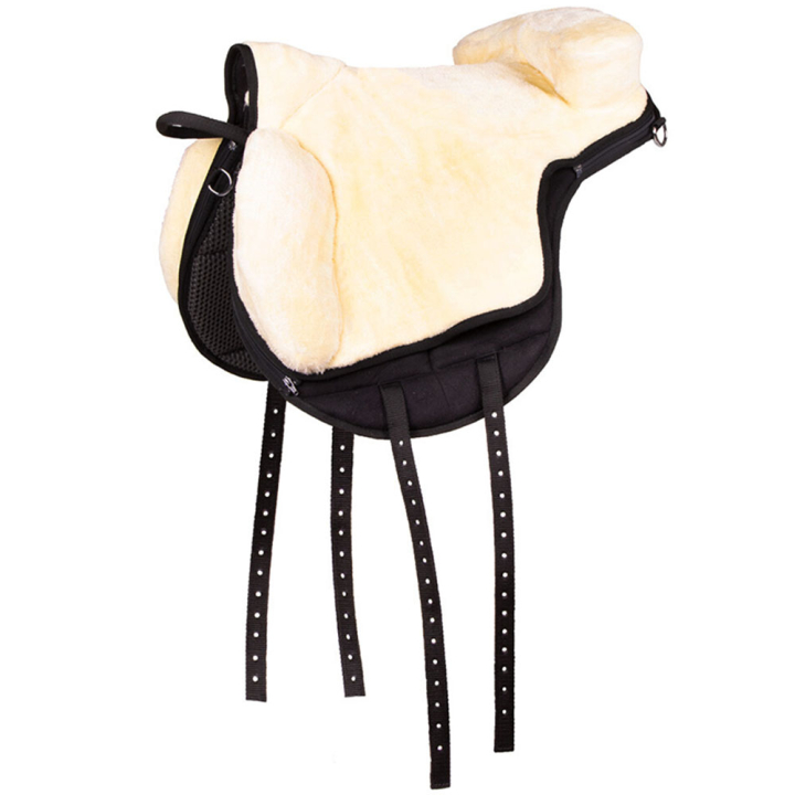 Pad sans selle Super Soft Noir/Naturel dans le groupe Équipement cheval / Selles & Tapis de monte à cru chez Equinest (3181ZW1_r)