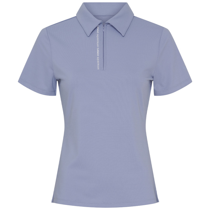 Haut d'équitation Nash 1/4 Zip Bleu clair dans le groupe Vêtements d'équitation / T-shirts & Hauts d'équitation / T-shirts chez Equinest (3183100139_r)