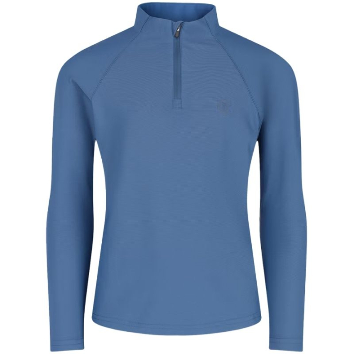 Haut d’entraînement Enfant/Junior Boy Barcelona Long Sleeve Bleu dans le groupe Vêtements d'équitation / Pulls chez Equinest (3201403110BL_r)