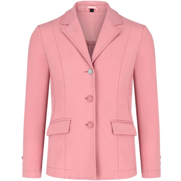 Veste de concours Enfant/Junior Girls Paris Rose dans le groupe Vêtements d'équitation / Vestes et queues-de-pie chez Equinest (32015101PI_r)