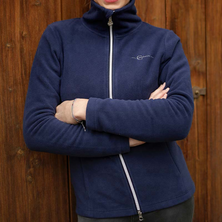 Veste polaire Bleu Marine dans le groupe Vêtements d'équitation / Pulls chez Equinest (3222907Ma_r)