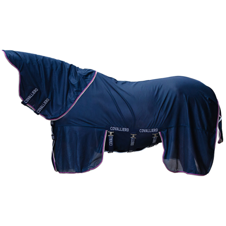 Couverture Anti-Mouches Narrow Mesh Bleu Marine dans le groupe Anti-mouches / Couvertures anti-mouches chez Equinest (3232082NA_r)