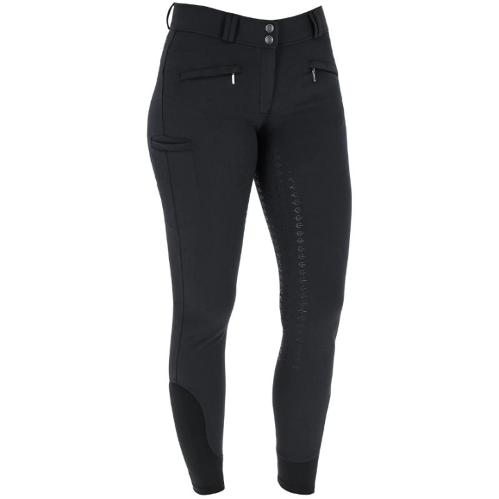 Pantalon d'équitation Signature Noir dans le groupe Vêtements d'équitation / Pantalons d'équitation / Culottes d'équitation chez Equinest (3232423BA_r)