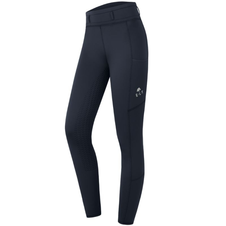 Collant d'équitation Enfant/Junior Ella Full Grip Bleu Marine dans le groupe Vêtements d'équitation / Pantalons d'équitation / Legging d'équitation chez Equinest (32324551NA_r)