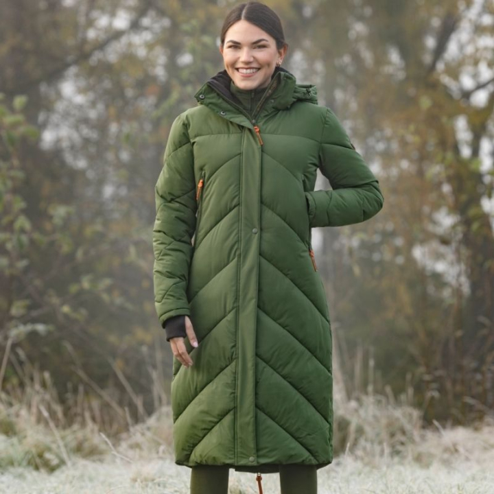 Manteaux d'équitation Winter Vert dans le groupe Vêtements d'équitation / Manteaux & Vestes / Manteaux d'équitation chez Equinest (3232518GN_r)