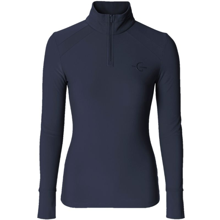 Haut d'équitation Active Long Sleeve Bleu Marine dans le groupe Vêtements d'équitation / Pulls chez Equinest (3232650NA_r)