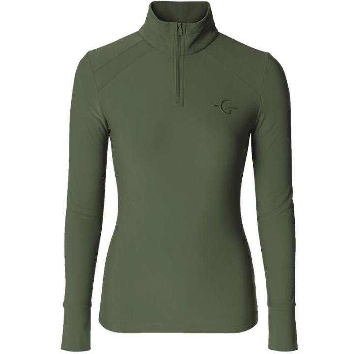 Haut d'équitation Active Long Sleeve Vert dans le groupe Vêtements d'équitation / Pulls chez Equinest (3232668GN_r)