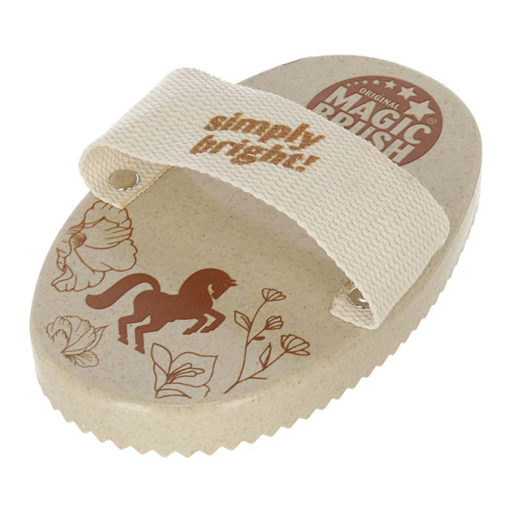 Racloir WaterLily Plastic Nature 16cm dans le groupe Produits de soins / Brosses et étrilles / Etrilles chez Equinest (3297677NE-16)