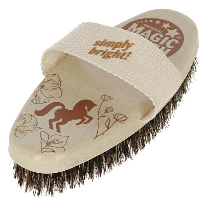 Brosse de pansage WaterLily Nature 17cm dans le groupe Produits de soins / Brosses et étrilles / Etrilles chez Equinest (3297780NE-17)