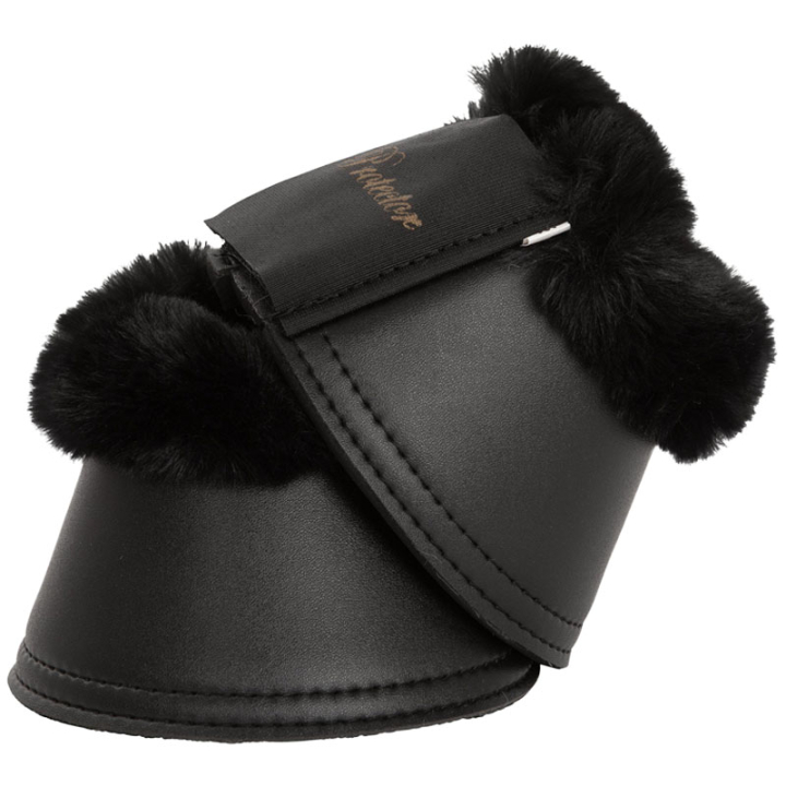 Cloches Med Ludd Noir/Noir dans le groupe Équipement cheval / Protections des Membres / Cloches  chez Equinest (330113BABA_r)