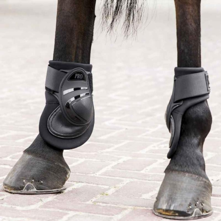 Protège-boulets avec manteau Carbon V22 Noir dans le groupe Équipement cheval / Protections des Membres / Protège-boulets chez Equinest (334815Sv_r)