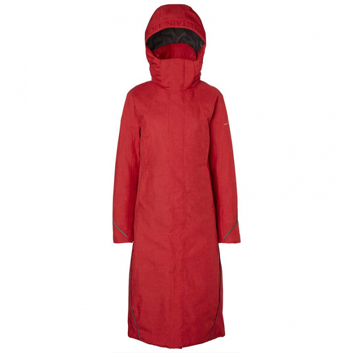 Manteau d’Équitation Felicia Rouge dans le groupe Vêtements d'équitation / Manteaux & Vestes / Manteaux d'équitation chez Equinest (3441040003RE)