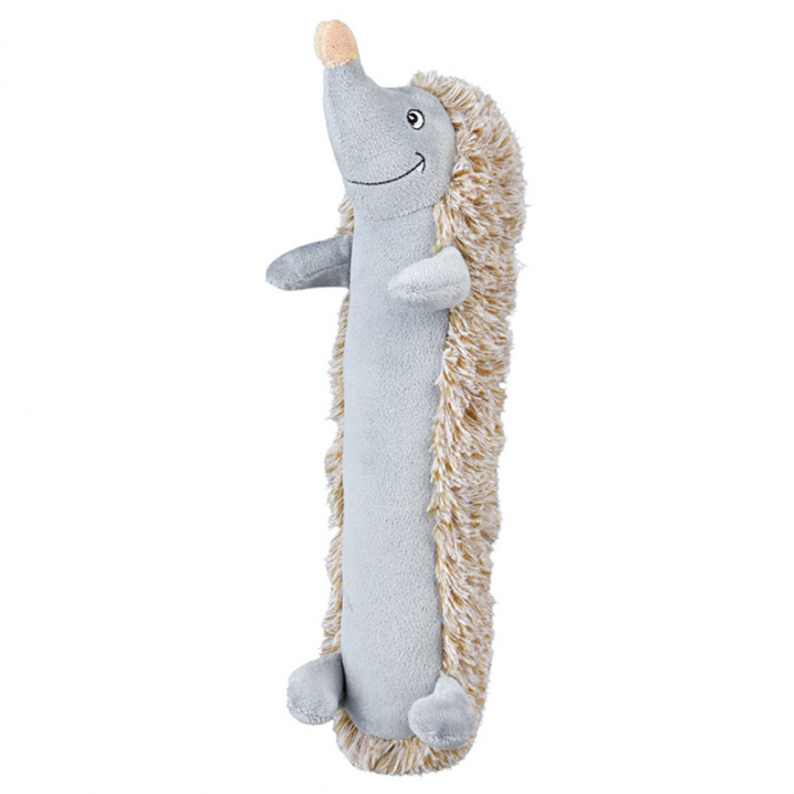 Jouet pour chien Hérisson Gris/Beige dans le groupe Chien / Jouets pour chien / Jouets en peluche et peluches chez Equinest (34833GRBR)