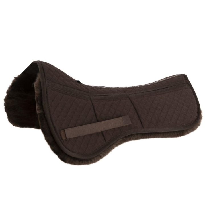 Amortisseur correcteur Sheepskin Dressage Marron dans le groupe Équipement cheval / Pads / Amortisseur cheval chez Equinest (350264BR_r)