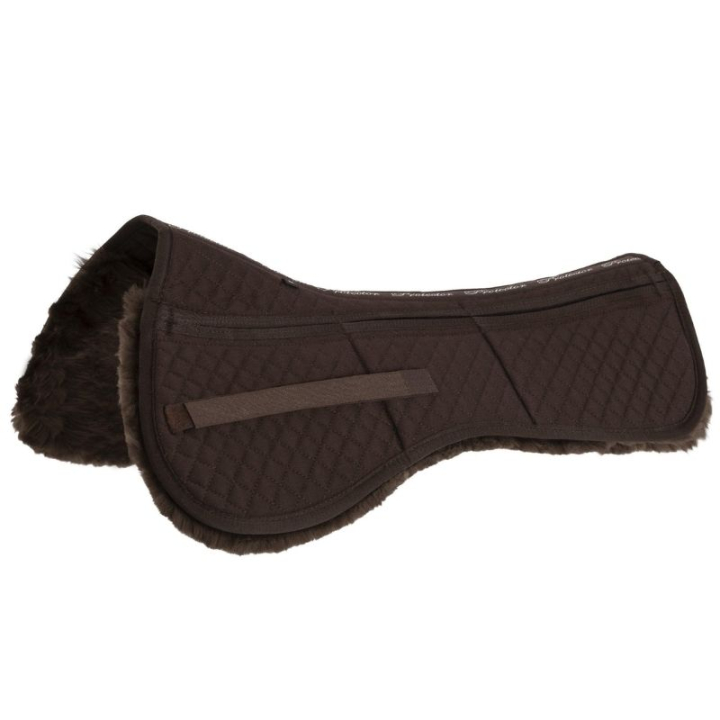 Amortisseur correcteur Sheepskin Showjump Marron dans le groupe Équipement cheval / Pads / Amortisseur cheval chez Equinest (350364BR_r)