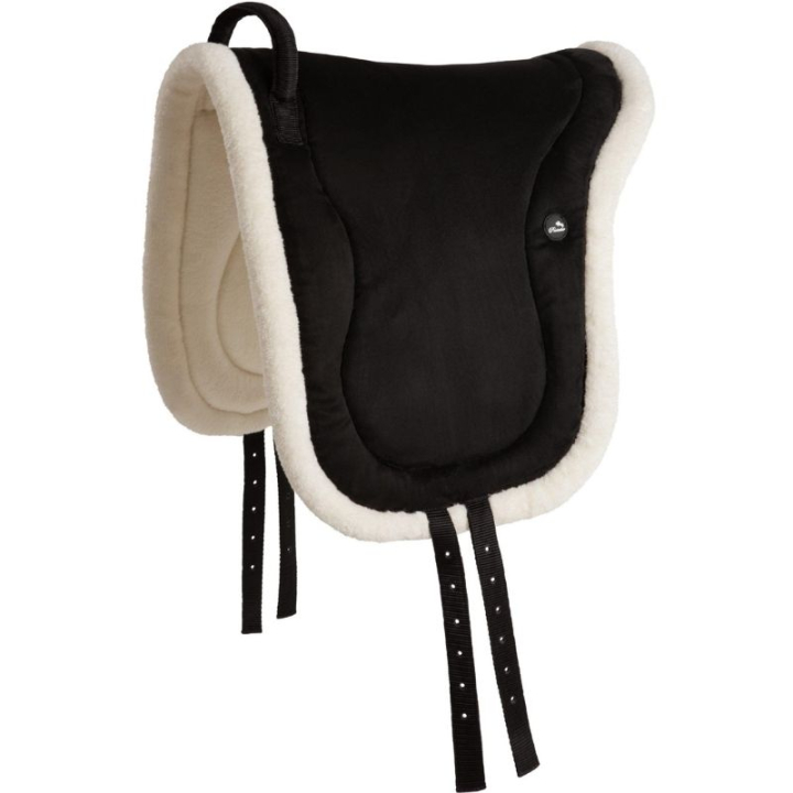 Pad à cru Fauxfur Knee Block Noir dans le groupe Équipement cheval / Selles & Tapis de monte à cru chez Equinest (351411BA_r)