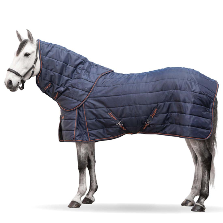 Couverture d'écurie Basic Plus 420D 300g Bleu Marine dans le groupe Couvertures cheval / Couvertures d'écurie chez Equinest (361322nan_r)