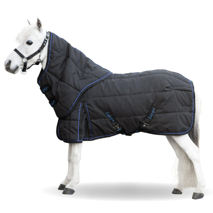 Couverture d'écurie Miniature Supreme Plus 600D 200g Noir dans le groupe Couvertures cheval / Couvertures d'écurie chez Equinest (363465BA_r)