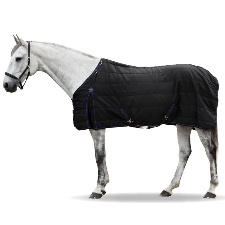 Couverture d'écurie Supreme 600D 200g Noir dans le groupe Couvertures cheval / Couvertures d'écurie chez Equinest (364217BA_r)