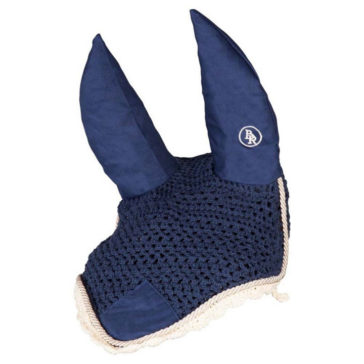 Bonnets de Compétition Bleu Marine/Crème dans le groupe Équipement cheval / Bonnet cheval chez Equinest (374002NACR)