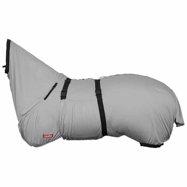 Couverture Anti-eczéma UV Gris/Noir dans le groupe Anti-mouches / Couvertures cheval chez Equinest (375101BE)