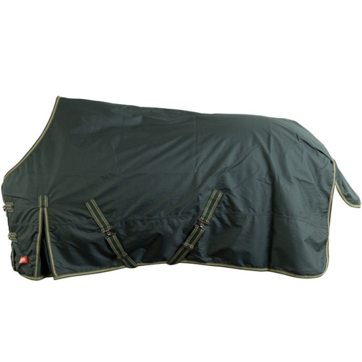 Couverture imperméable Basic 50g 600D Vert Foncé dans le groupe Couvertures cheval / Couvertures d'extérieur / Couvertures imperméables cheval chez Equinest (380316G05514DGN_r)