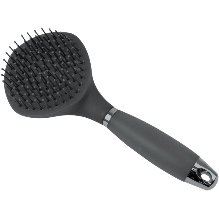 Brosse à crins Gel Noir dans le groupe Produits de soins / Brosses et étrilles / Brosses pour crinière et queue chez Equinest (3827301BA)