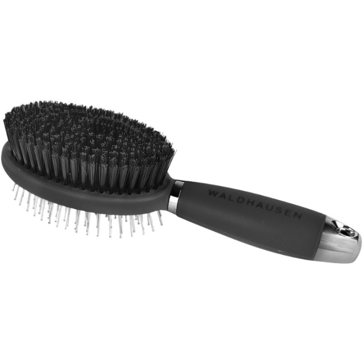 Brosse double face Gel Noir dans le groupe Produits de soins / Brosses et étrilles / Brosses pour crinière et queue chez Equinest (3828401BA)