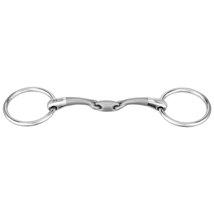 Double brisures Mors Satinox Ø55mm dans le groupe Équipement cheval / Mors / Mors de filet chez Equinest (4026211556_r)
