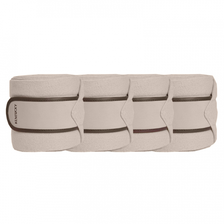 Bandages Polar Fleece 4-pack Beige dans le groupe Équipement cheval / Protections des Membres / Bandages chez Equinest (42111BE)