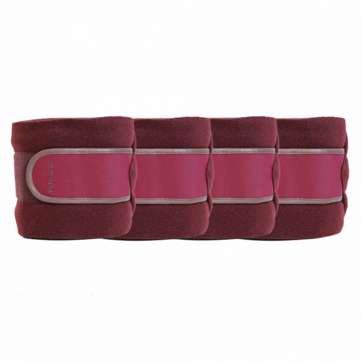 Bandages en polaire Polar 4-pack Bordeaux dans le groupe Équipement cheval / Protections des Membres / Bandages chez Equinest (42111BO)