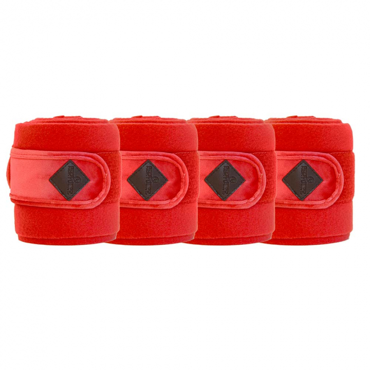 Bandages Polar Fleece Velvet Rouge dans le groupe Équipement cheval / Protections des Membres / Bandages chez Equinest (42112RE)