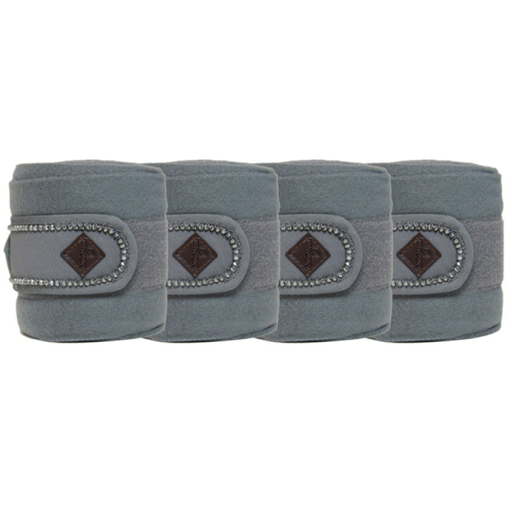 Bandages Polar Fleece Pearls Gris dans le groupe Équipement cheval / Protections des Membres / Bandages chez Equinest (42113GR)